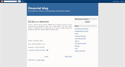 Desktop Screenshot of financebeacon.blogspot.com