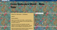 Desktop Screenshot of coisaslindasparadividir.blogspot.com