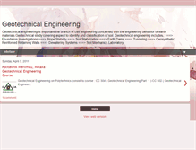 Tablet Screenshot of geotechnical-polytechnic.blogspot.com