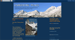 Desktop Screenshot of darkeningpeaks.blogspot.com