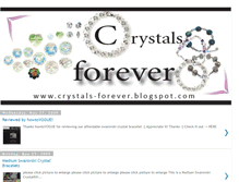 Tablet Screenshot of crystals-forever.blogspot.com