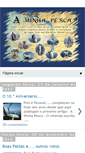 Mobile Screenshot of aminhapesca.blogspot.com