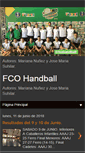 Mobile Screenshot of fcohandball.blogspot.com