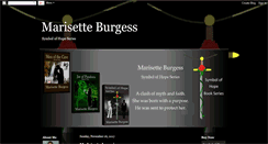 Desktop Screenshot of marisetteburgess.blogspot.com