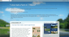 Desktop Screenshot of ioncehadafarminireland.blogspot.com