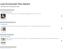 Tablet Screenshot of lolaenchantedsfleamarket.blogspot.com
