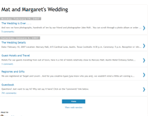 Tablet Screenshot of matandmargaretswedding.blogspot.com