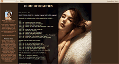 Desktop Screenshot of homeofbeauties.blogspot.com