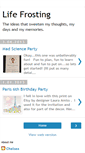 Mobile Screenshot of lifefrosting.blogspot.com