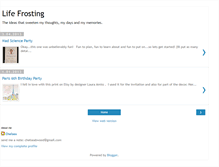 Tablet Screenshot of lifefrosting.blogspot.com