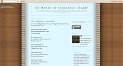 Desktop Screenshot of graceindelible.blogspot.com