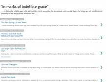 Tablet Screenshot of graceindelible.blogspot.com