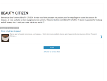 Tablet Screenshot of beautycitizen.blogspot.com