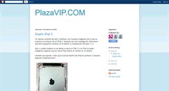 Desktop Screenshot of plazavipcom.blogspot.com