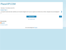 Tablet Screenshot of plazavipcom.blogspot.com