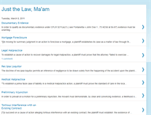 Tablet Screenshot of coldhardlaw.blogspot.com