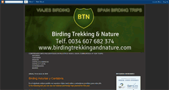 Desktop Screenshot of birdingtrekkingandnaturecom-luis.blogspot.com