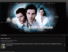 Tablet Screenshot of josephmorganitaly.blogspot.com