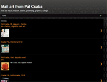 Tablet Screenshot of palmailart.blogspot.com