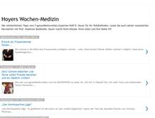 Tablet Screenshot of hoyerswochen-medizin.blogspot.com