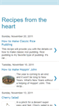 Mobile Screenshot of heartfeltrecipes.blogspot.com