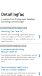 Mobile Screenshot of detailingfaq.blogspot.com