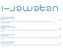 Tablet Screenshot of info-jawatan-kerajaan.blogspot.com