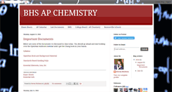 Desktop Screenshot of bhsapchem.blogspot.com