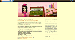 Desktop Screenshot of housewifeschooloflife.blogspot.com