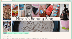 Desktop Screenshot of mischsbeautyblog.blogspot.com