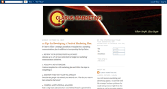 Desktop Screenshot of clarusmarketing.blogspot.com