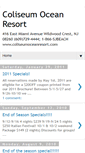 Mobile Screenshot of coliseumoceanresort.blogspot.com
