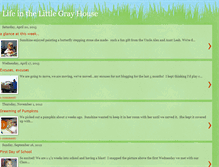 Tablet Screenshot of lifeinthelittlegrayhouse.blogspot.com