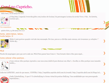 Tablet Screenshot of carolcapricho.blogspot.com