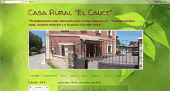 Desktop Screenshot of elcaucecasarural.blogspot.com