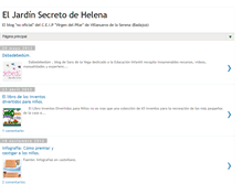 Tablet Screenshot of eljardinsecretodehelena.blogspot.com