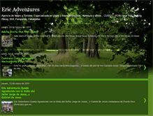 Tablet Screenshot of ericadventuresperu.blogspot.com