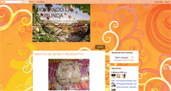 Desktop Screenshot of cocinandolamaribunda.blogspot.com