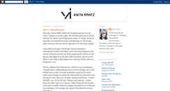 Desktop Screenshot of anitakratz.blogspot.com