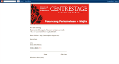Desktop Screenshot of centrestagevisiondynamic.blogspot.com