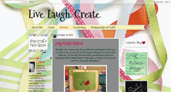 Desktop Screenshot of livelaughcraft09.blogspot.com