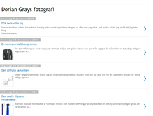 Tablet Screenshot of doriangraysfotografi.blogspot.com