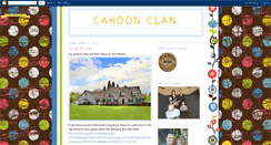 Desktop Screenshot of cahoonclanfamilysite.blogspot.com