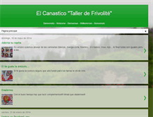 Tablet Screenshot of elcanastico.blogspot.com