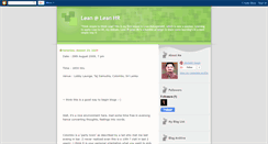 Desktop Screenshot of leanhr.blogspot.com