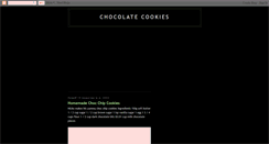 Desktop Screenshot of chocolatecookiesloan.blogspot.com