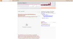 Desktop Screenshot of blackboardhcfe.blogspot.com
