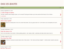 Tablet Screenshot of docinboots.blogspot.com