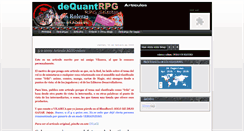 Desktop Screenshot of dequantrpg3.blogspot.com