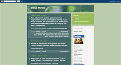 Desktop Screenshot of indiaaspire.blogspot.com